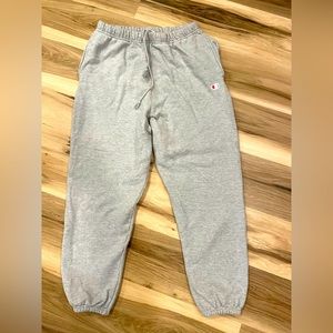 Champion gray sweatpants. Size Large